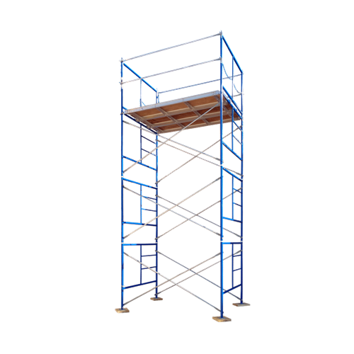 2 Set of Aluminum Scaffold Rolling Tower W/ Aluminum Deck U Lock 